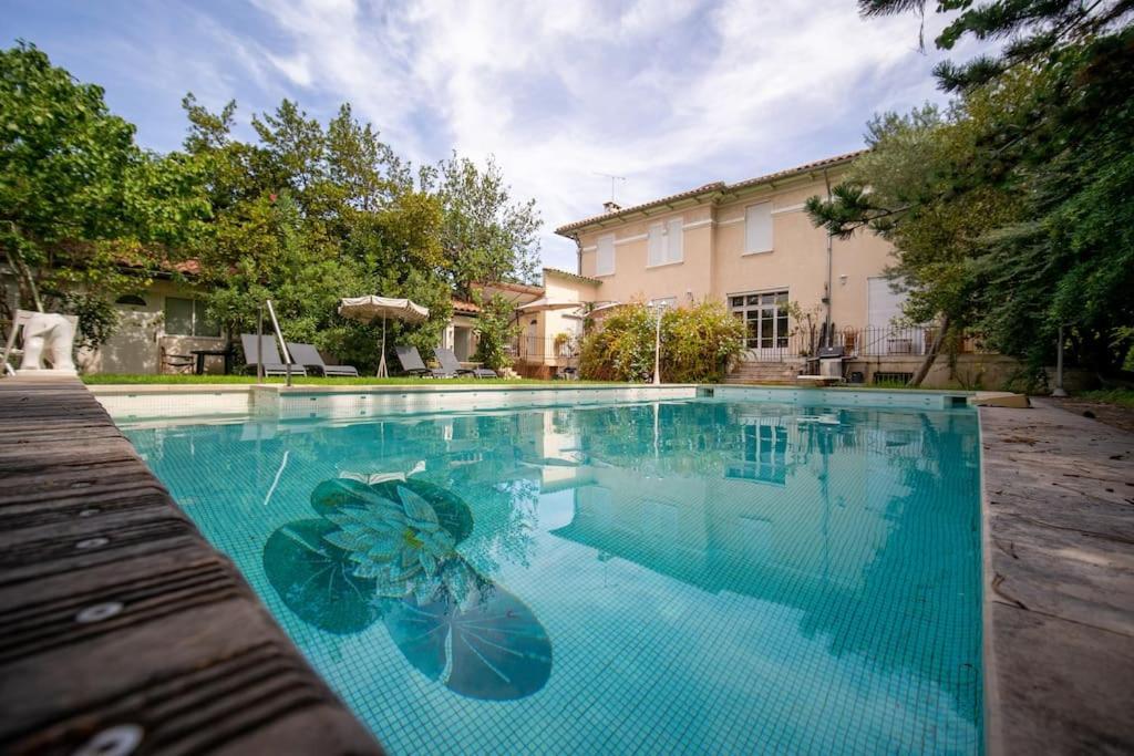 Le Jasmin Airconditioned Studio With Swimming Pool Apartment Марсилия Екстериор снимка
